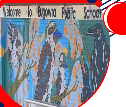 Welcome to Eugowra Public School mural